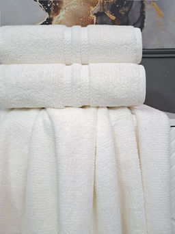 Полотенце Merlin (молоко) 50х90см