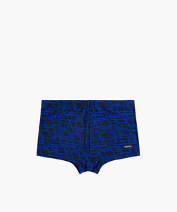 ATLANTIC KMS-316 Купальные шорты Prints темно-синий + голубой  фото 3