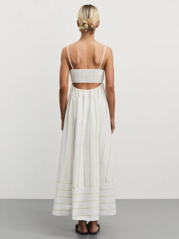 Сарафан из хлопка в полоску / Zarina  фото 5