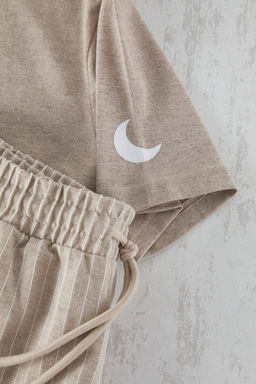 TRENDYOL MAN Lacivert Bask?l? Regular Fit Orme Pijama Tak?m? THMAW21PT0393 - Trendyolmilla фото 31