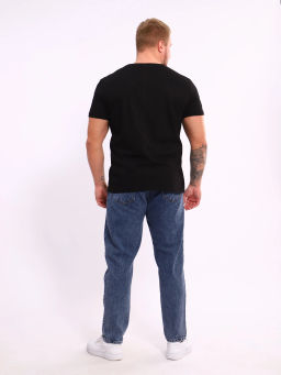 Футболка мужская, цвет черный