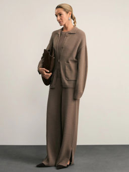 Прямые брюки с вискозой в составе / Zarina