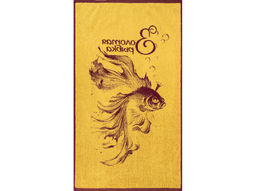 Полотенце махровое 6с103.412ж1 Золотая рыбка(кр.дерево1) 50х90см