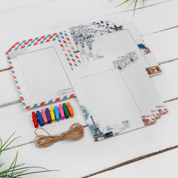 Цена за 2 шт. Фоторамки на прищепках, набор 9 шт.