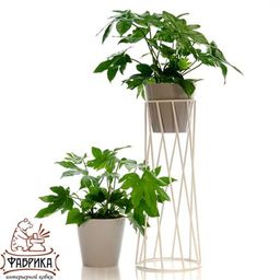 Подставка для цветов лофт 66-405 - Фабрика интерьерной ковки фото 2