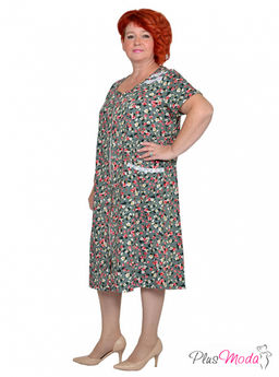 Халат Модель №1741 размеры 44-84 - Plusmoda фото 7