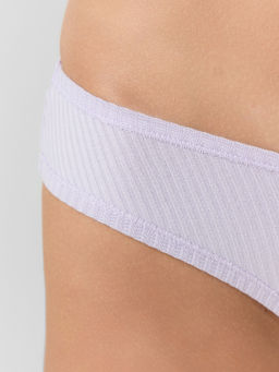 Цена за 2 штуки! Трусы бразилиана женские лиловые - Mark formelle фото 5