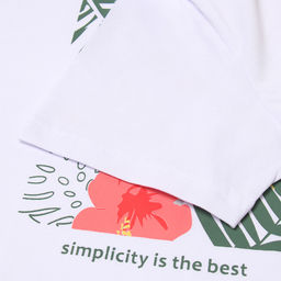 Футболка женская Let's go, белая, размер 46