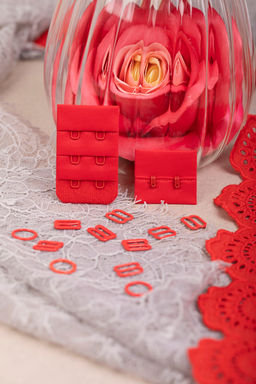 Застежка BLITZ ZBB-32 нейлон 32 мм 5 х 1 шт. 10 розовый