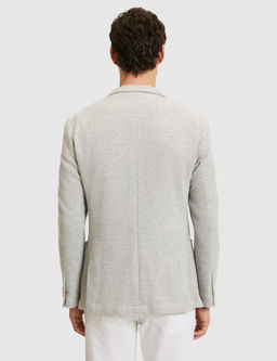 Gri Slim Fit Spor Ceket