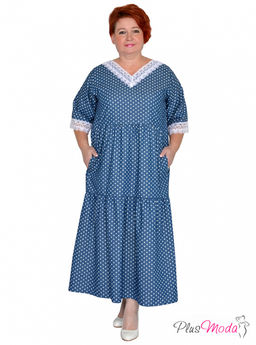 Платье Модель №1462 размеры 44-84 - Plusmoda фото 7