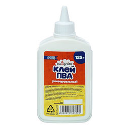 Цена за 3 шт. Клей ПВА Calligrata, 125 г, с дозатором