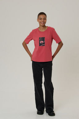 футболка женская 8611-19 Новинка - Mix-mode фото 3