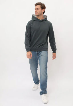 Худи мужское GREG G172-OZ02-2020 (т.изумруд) фото 7