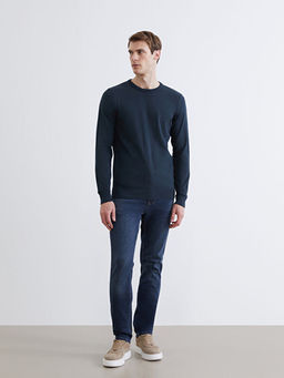 Bisiklet Yaka Basic Erkek Triko Kazak