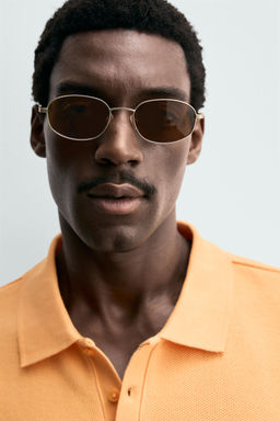 POLO PIQU? REGULAR FIT / Naranja - Zara фото 6