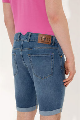 Мужские синие джинсовые шорты Неожиданная скидка в корзине - U.s. polo assn фото 7