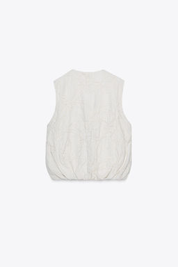 EMBROIDERED GILET - Zara фото 7
