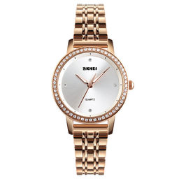 Часы наручные Skmei женские кварцевые 1311rose-gold