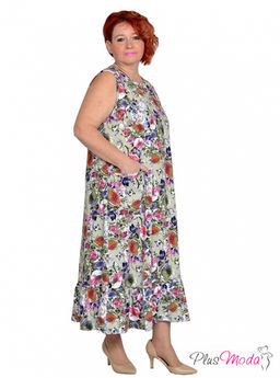 Платье Модель №1899 размеры 44-84 - Plusmoda фото 6