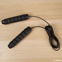 Скакалка Woohooo Easy Pro/ WEP2.8-BBL / + утяжелители / черный