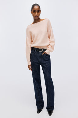 Jersey oversize con escote barco - H&m фото 6