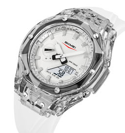 Часы наручные Skmei мужские электронные спортивные 2411white