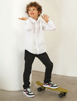 VILATTE / Брюки из хлопкового твила с эластаном