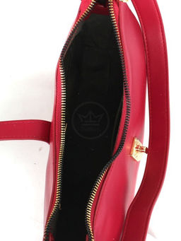 Сумка женская искусственная кожа DJ-СМ 6731-ROSE RED, 1отд, плечевой ремень, фуксия SALE 257775 - Adelia фото 8