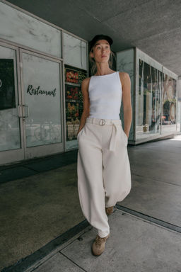 PLUSH TROUSERS WITH BELT - Zara фото 9