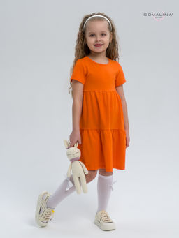 Платье Тия оранжевая - Sovalina фото 6