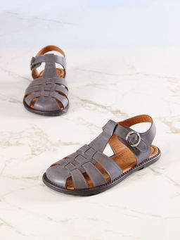 Босоножки 1035.подиум178br.Вакса коричневый