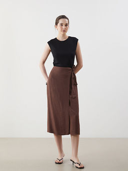 Beli Lastikli Kad?n Etek