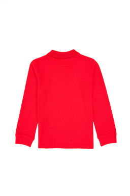 Erkek _ocuk K_rm_z_ Basic Polo Yaka Sweatshirt Sepette S_rpriz _ndirim - U.s. polo assn фото 2