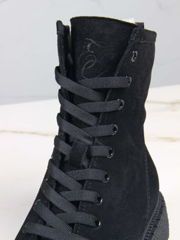 Ботинки 327.asteria.bl черный замш/Мех