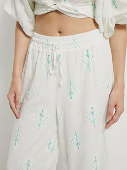 Beli Lastikli Nak??l? Geni? Pa?a Kad?n Pantolon