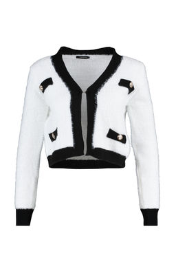 TRENDYOLMILLA Ekru Tuylu Triko H?rka TWOAW22HI0048  фото 14