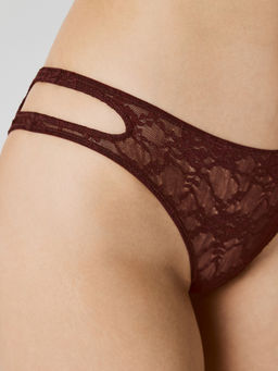 Infinity / Трусы жен Claretta бордовый - Infinity Lingerie фото 4