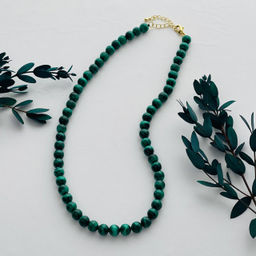 Бусы из Малахита 45 см +