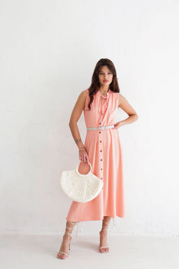 Платье, как из к/ф Красотка, персиковое - Martichelli фото 14