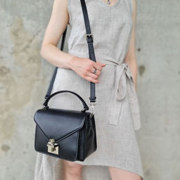 Женская кожаная сумка через плечо Sergio Valentini SV-0123-1  фото 4