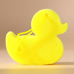 Детская мочалка для тела «Утёнок», Чистое счастье