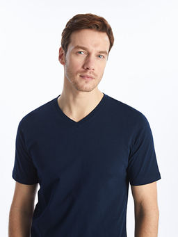 V Yaka K?sa Kollu Erkek Ti??rt