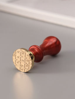 Печать для сургуча с пластиковой ручкой «Пазл», 6.3×2.5×2.5 см