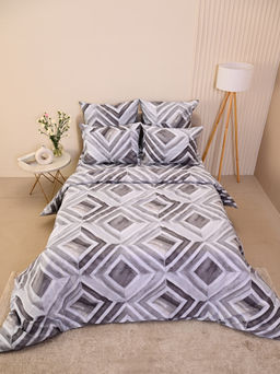 Пододеяльник бязь люкс на молнии - Ромбы 220x240