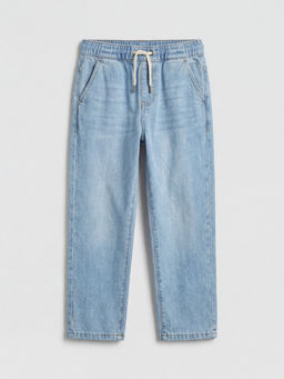 Beli Lastikli Erkek ?ocuk Jean Pantolon