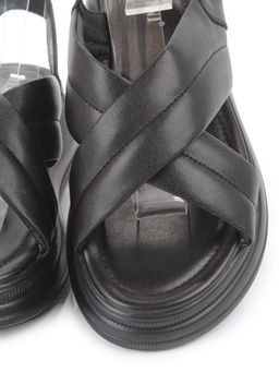 08-PEE37-2 BLACK Босоножки женские (натуральная кожа) - Фабричный китай фото 8