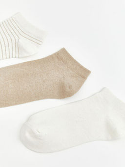 ?izgili Kad?n Patik ?orap 3l?