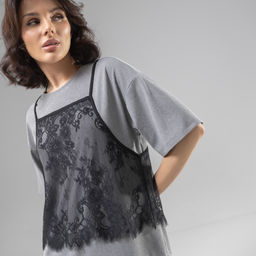 Футболка со съемным топом, Модный тандем (2 в 1) - Charutti фото 3