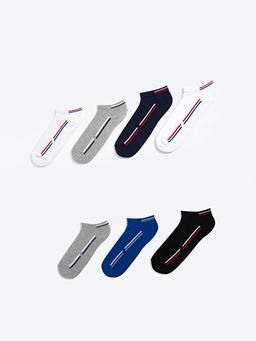 ?izgili Erkek Patik ?orap 7li